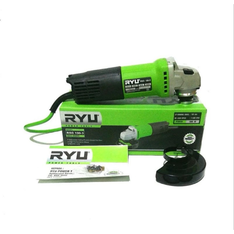 RYU Gurinda tangan 4" RSG100-3  / Angle grinder 4" RSG100-3