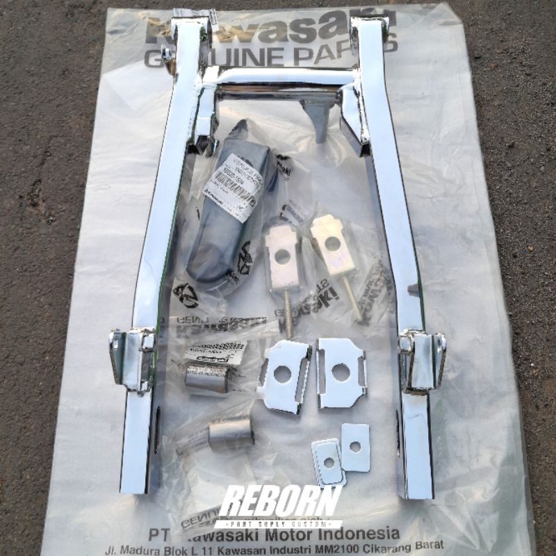 ARM Kaze porok swing arm Kawasaki Kaze original baru PNP CB finishing crom