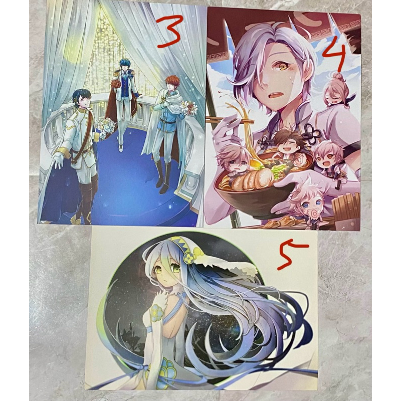 [PRELOVED] CLEARANCE SALE - Various Anime Art Prints & Sticker Originals Fire Emblem Osomatsu Haikyu