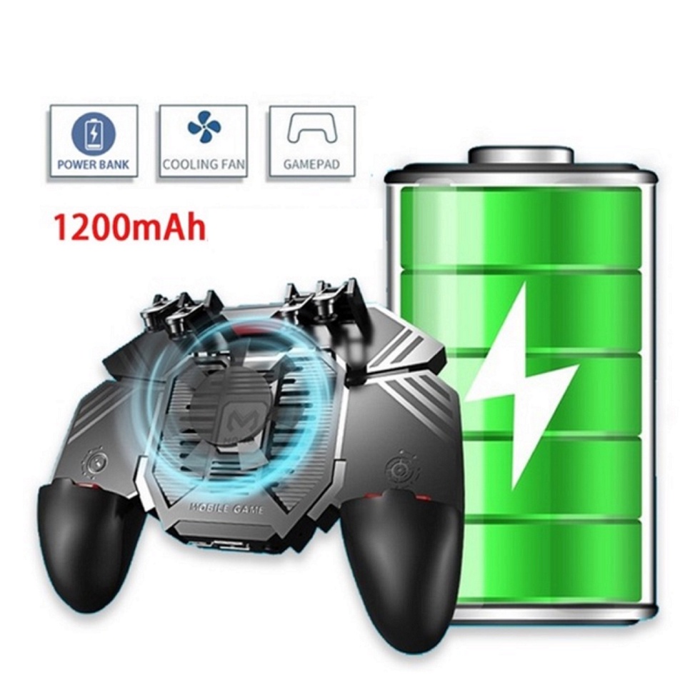 eJ Original MEMO AK77 AK88 Gamepad Cooler 6 Fingerplay Pendingin HP Gamepad R1 L1 R2 L2 n Promo