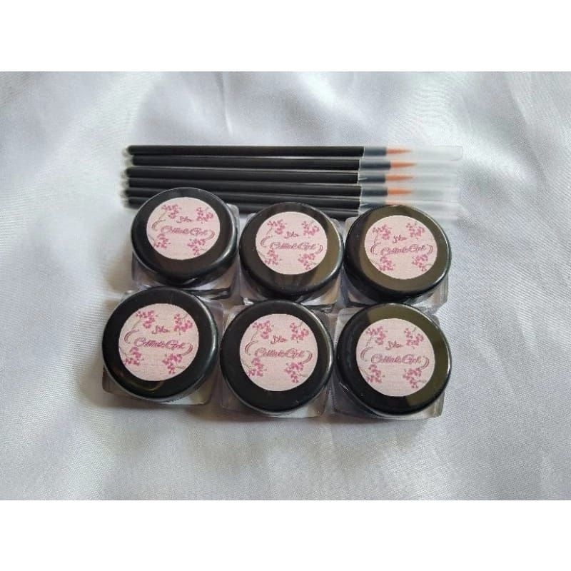 (Ready siap kirim) celak gell / celak gel original halal / celak gell 3ini 1 celak waterproof free k