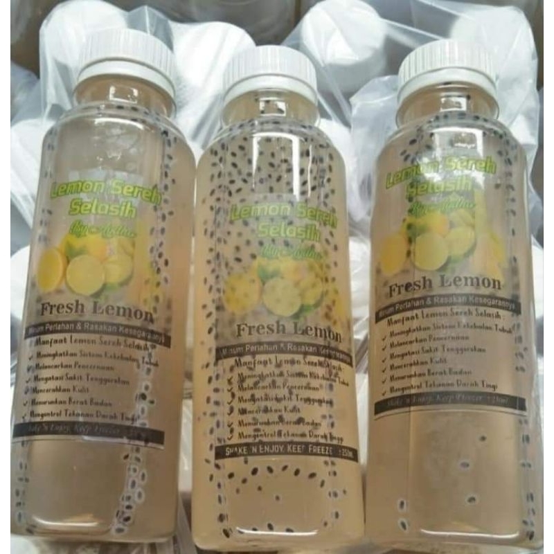 Pemesanan khusus 100 botol Lemon Sereh