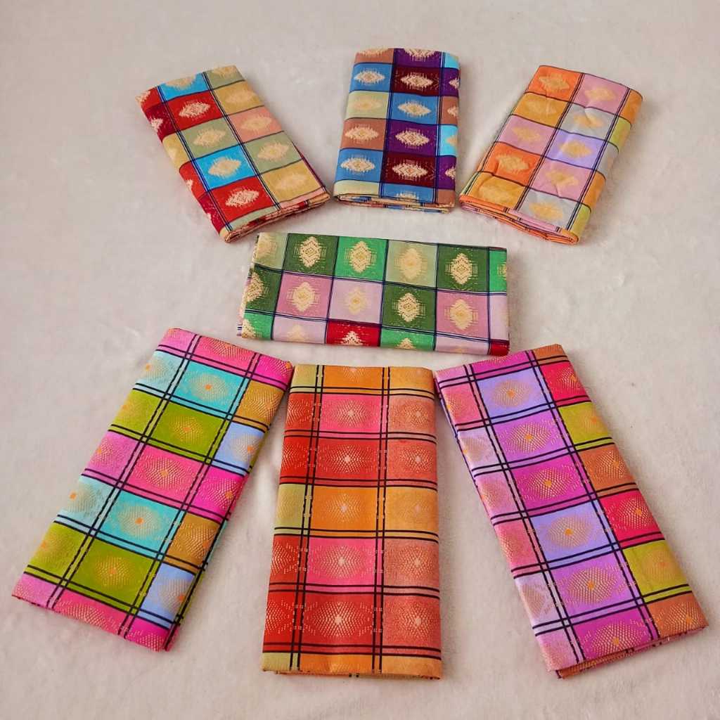 SARUNG KOTAK UKURAN STANDAR DAN JUMBO / SARUNG BALI MOTIF CATUR / KAIN KOTAK BALI