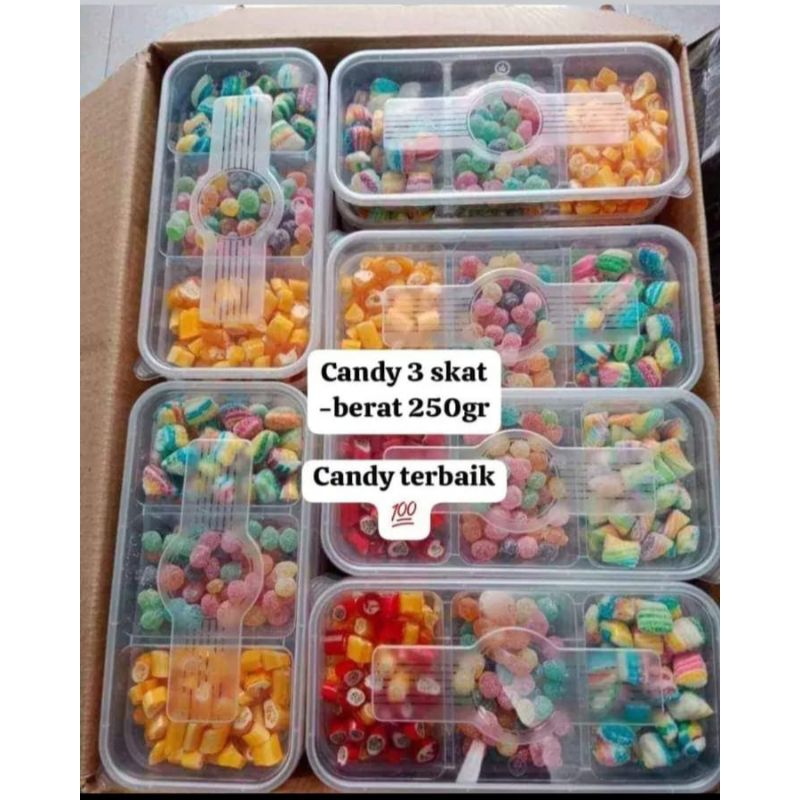 

Candy Fruit / Permen Viral Kekinian / Permen Buah / Candy / Permen Toples Sekat