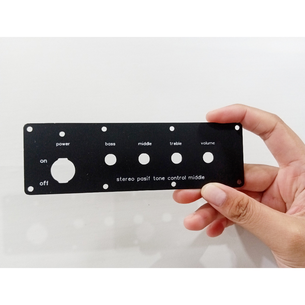 Panel Tone Control Stereo Pasif Middle
