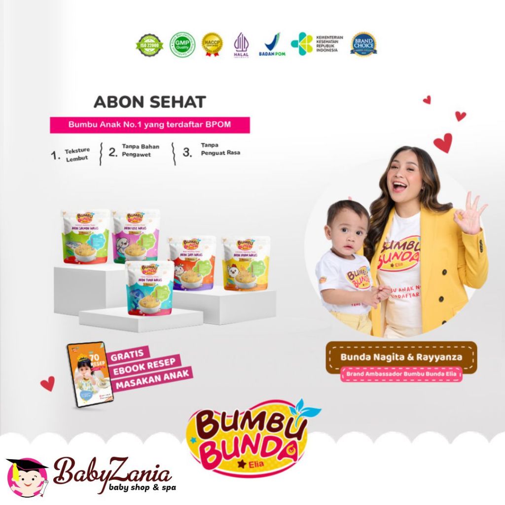 

Bumbu Bunda by Elia Abon Ayam Non MSG Non Pengawet