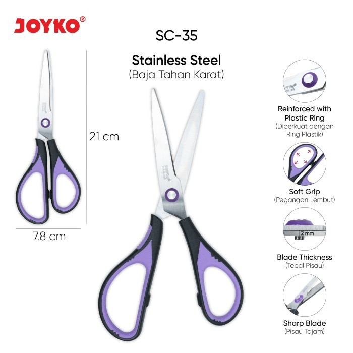 

Gunting Scissors Joyko SC-35
