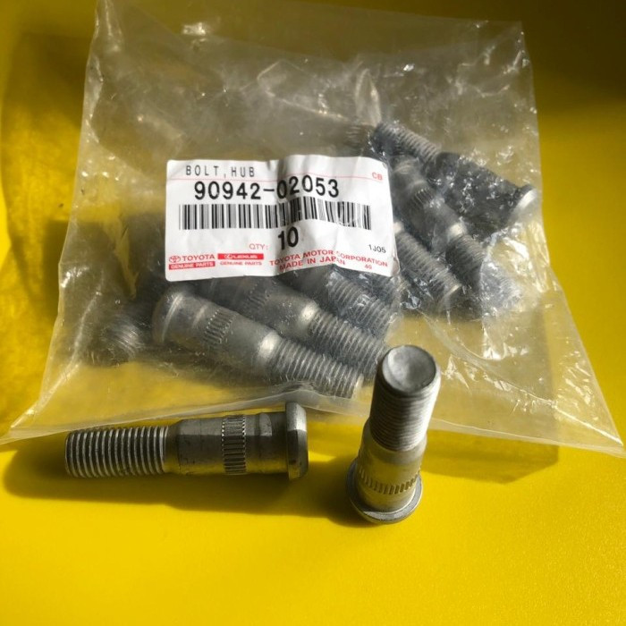 baut roda landcruiser hardtop 2f original 90942-02053
