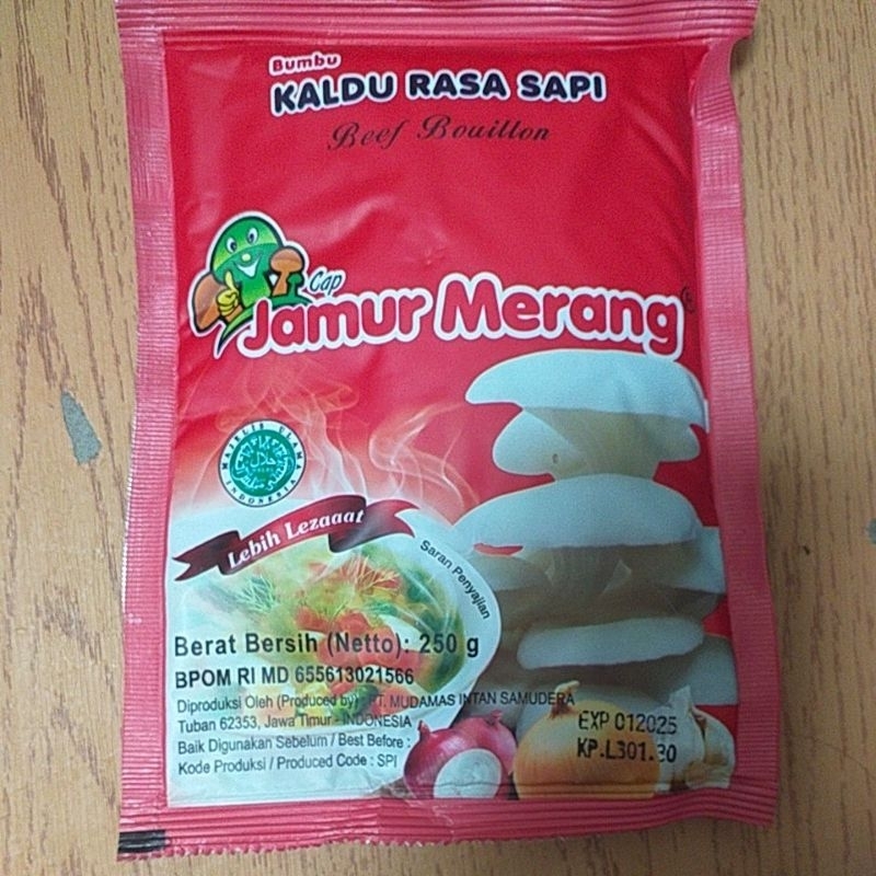 

Kaldu Jamur 250 gr Sapi