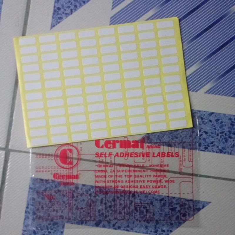 

Label harga no. 98