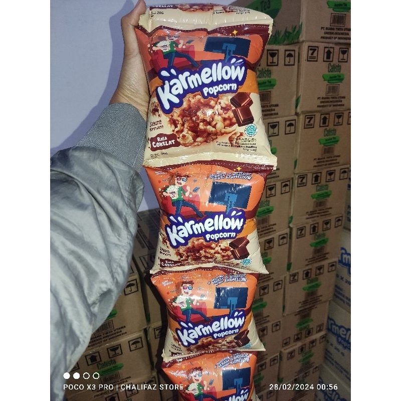 POPCORN COKLAT KARMELLOW