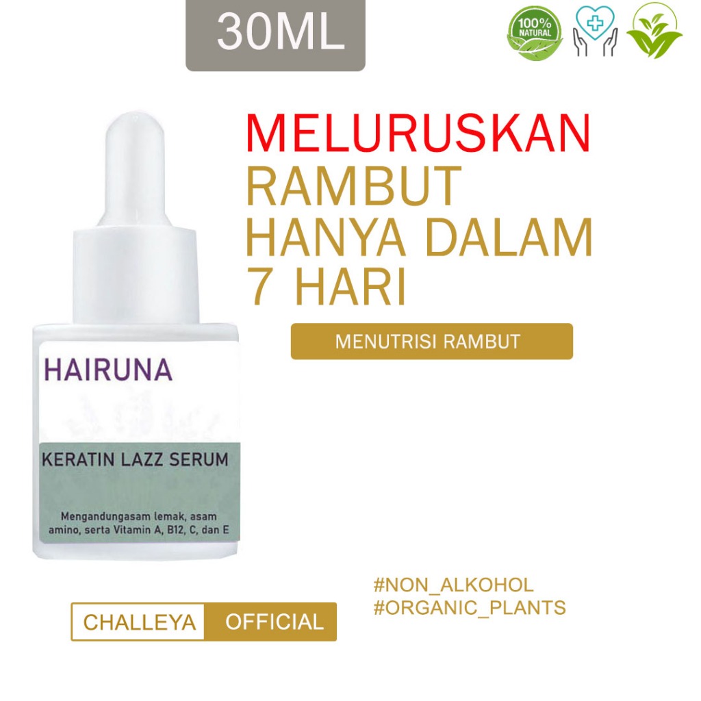 Keratin hair treatment obat keratin rambut permanen keratin hair serum keratin treatment Hairuna