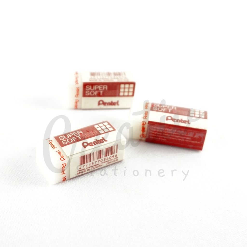 

PENTEL Penghapus Pensil Zese-03Id Putih Pencil Eraser