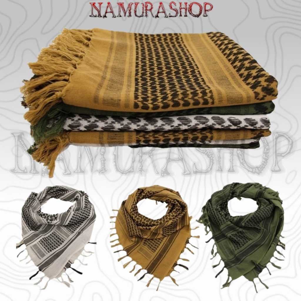 Ready Syal Tactical Syal Import Shemag Leher Syal Umroh Syal Leher Tactical Musim Dingin Syal