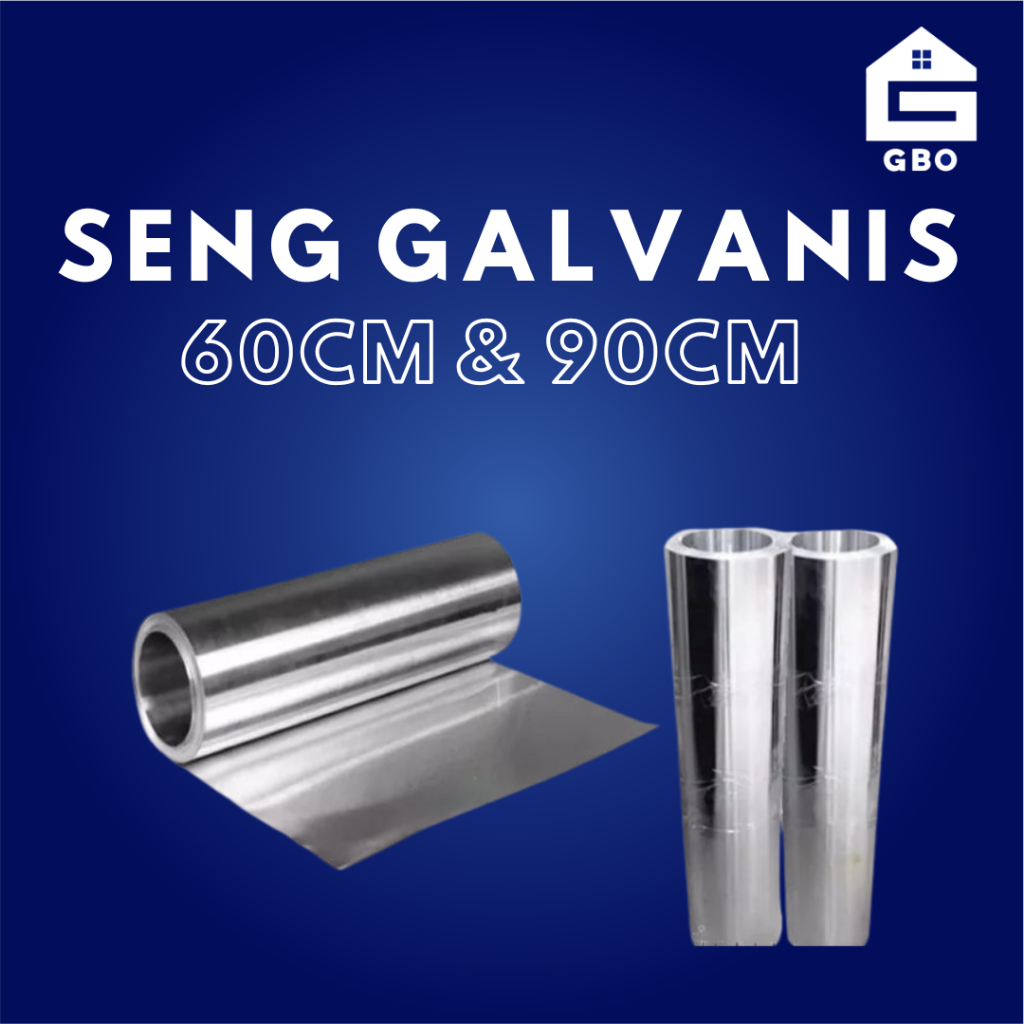 SENG GALVANIS ANTI KARAT - TINGGI 60 CM & 90 CM  / TEBAL 0,20MM