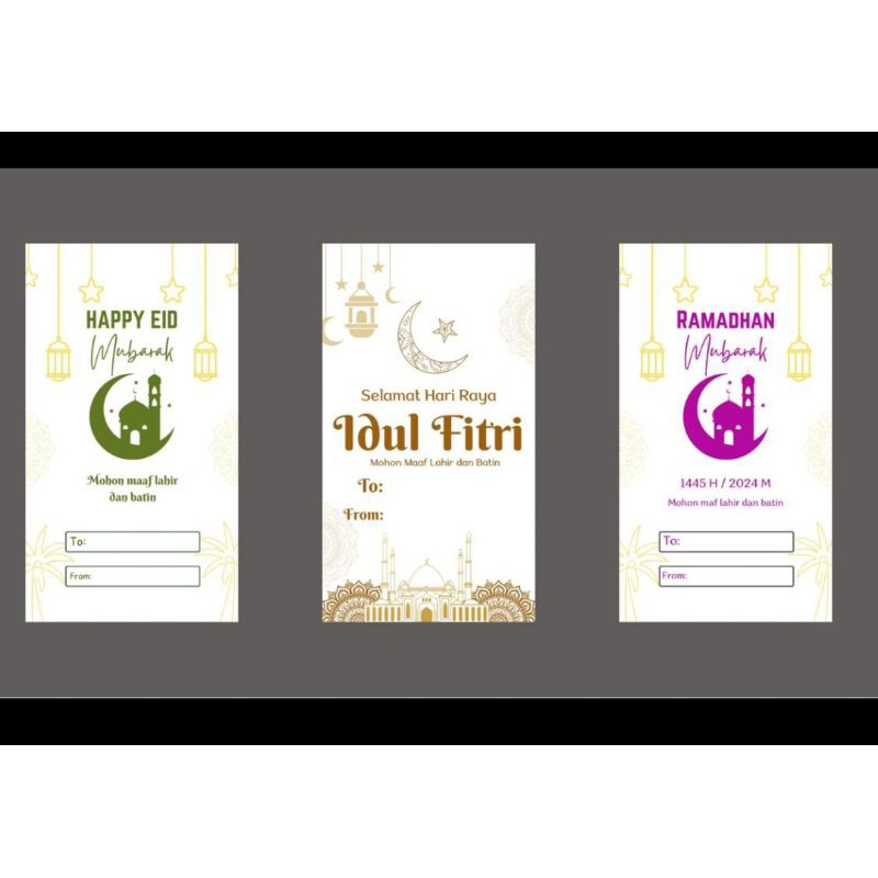 

Hang Tag Lebaran Ramadhan