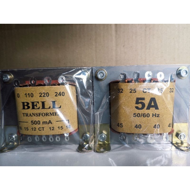 Trafo 5A 45V CT Bell Body Besar / Transformer Bell 5A 45V CT Trafo 5A CT Travo 5A 45V CT Trafo CT