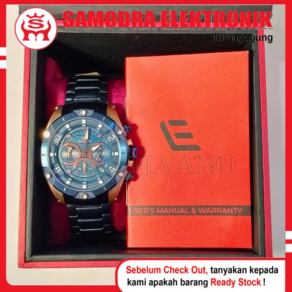 Jam Tangan Pria ELVANO EL-1164MB4-3BL