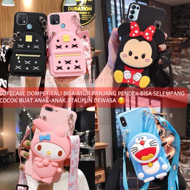 Terkini IkI REALME 5 5i 5S 5 PRO 8 8i 8 PRO 9 9i 9 PRO PLUS 4G 5G SOFT CASE SILIKON BONEKA KARTUN DO