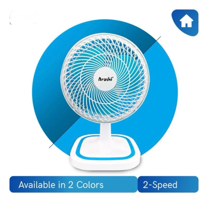 Kipas Angin Meja Arashi General 8 in / Desk Fan Arashi General 8 inch