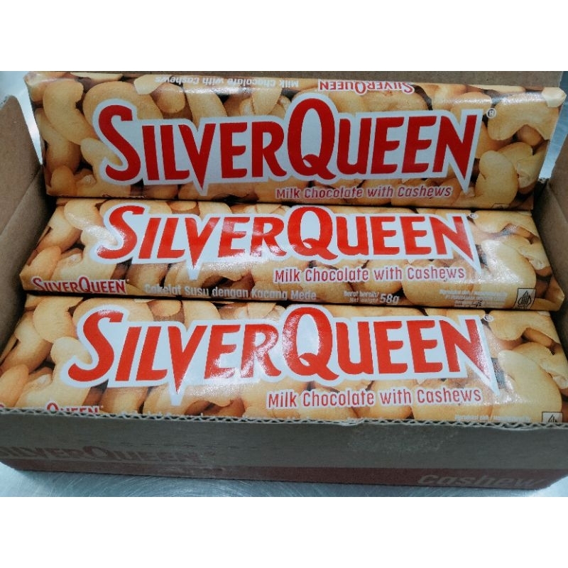 

Silverqueen chashew 58gr