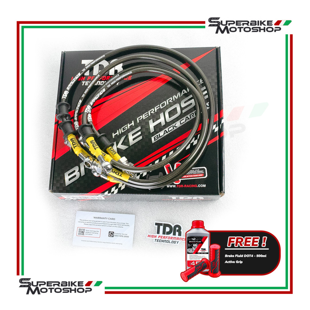 TDR Selang Rem Carbon Xmax ABS