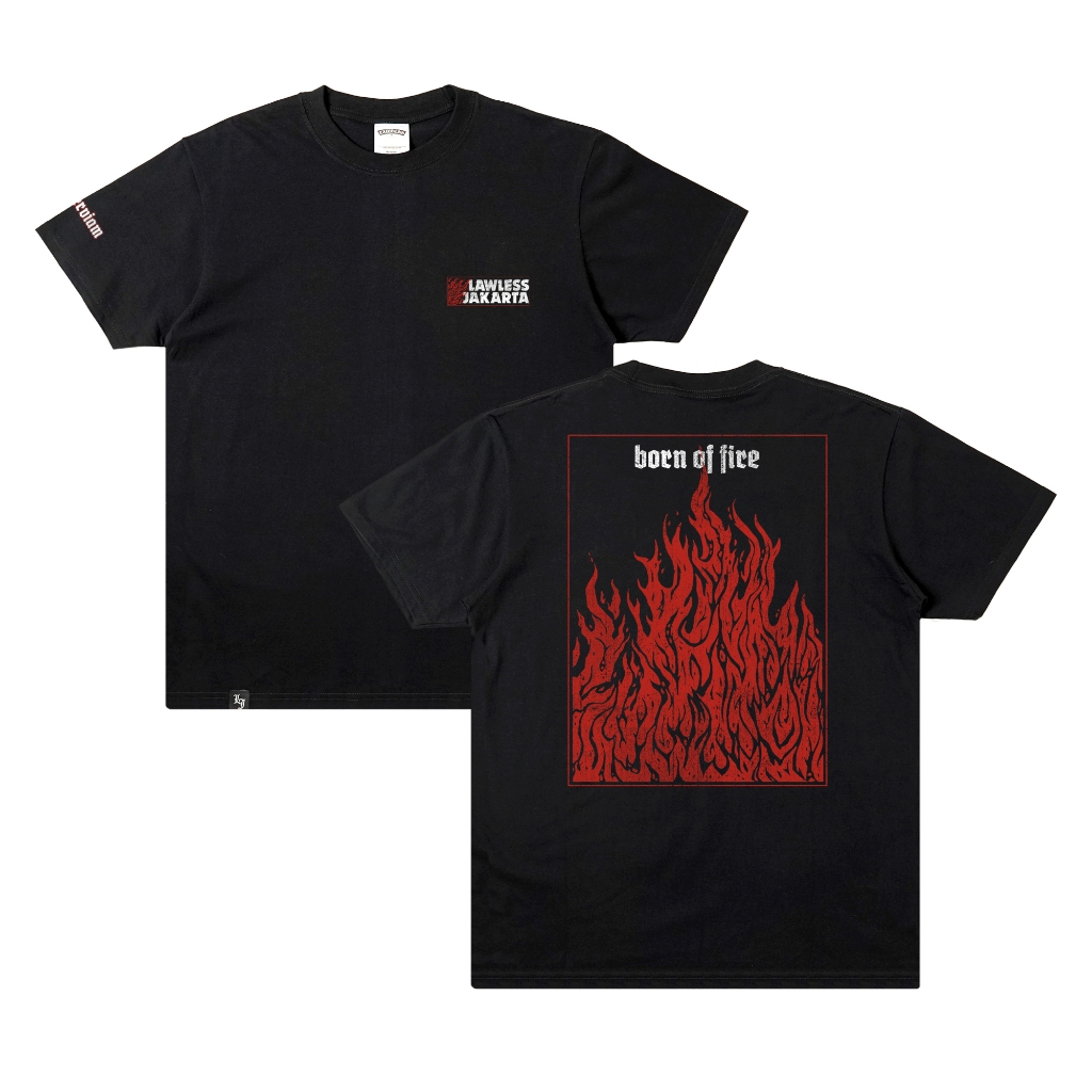 HOT Lawless Jakarta - Non Serviam T-Shirt - Black