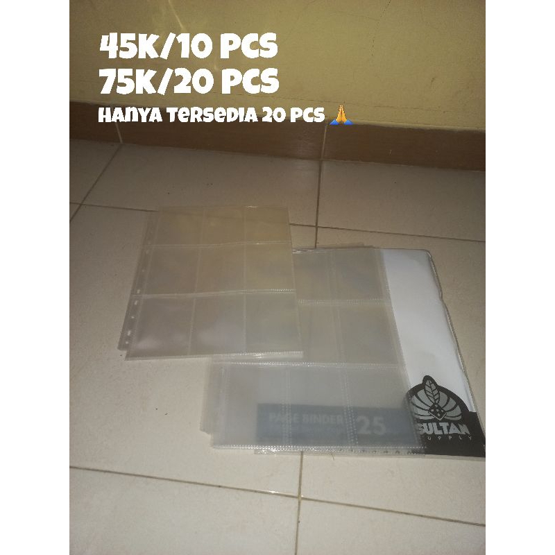 Sleeve binder Sultan A4/9p