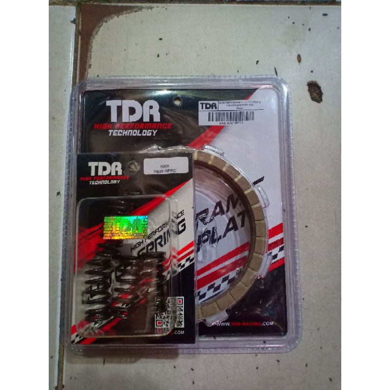 PAKETAN 1SET KAMPAS KOPLING RACING TDR RX KING + PER KOPLING TDR RACING YAMAHA RX KING