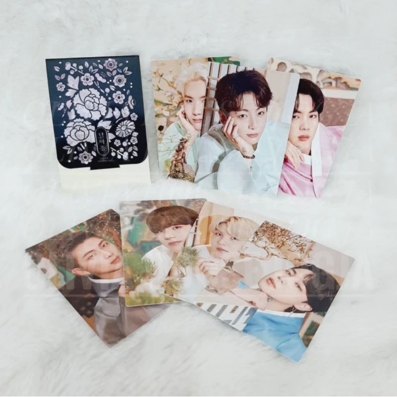 Photocard BTS Dalmajung 2021 BTS A Mini Photocard BTS Hanbok Dalmajung 2021 BTS A