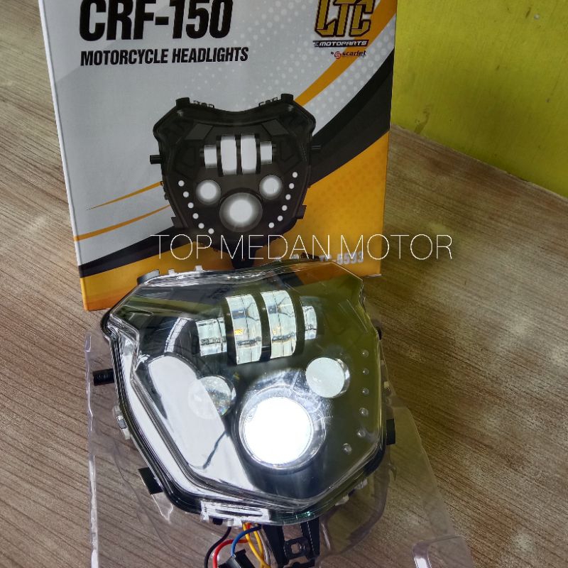 HEADLAMP DAYMAKER LTC SCARLET CRF 150