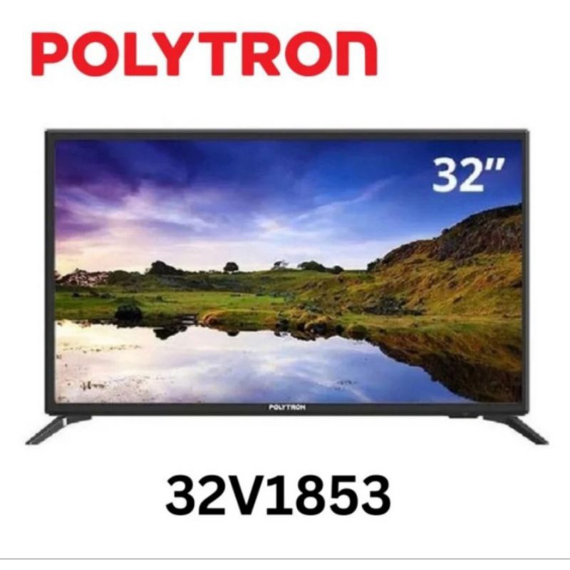TV DIGITAL POLYTRON 32V1853 - TV LED POLYTRON DIGITAL 32 INCH - DIGITAL TV POLYTRON 32 INCH - TV LED 32 INCH DIGITAL - TV LED MURAH 32 INCH POLYTRON