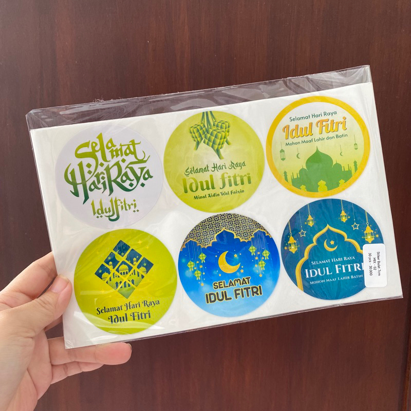 

STK7 - Stiker Lebaran Bulat 7cm (30pcs)