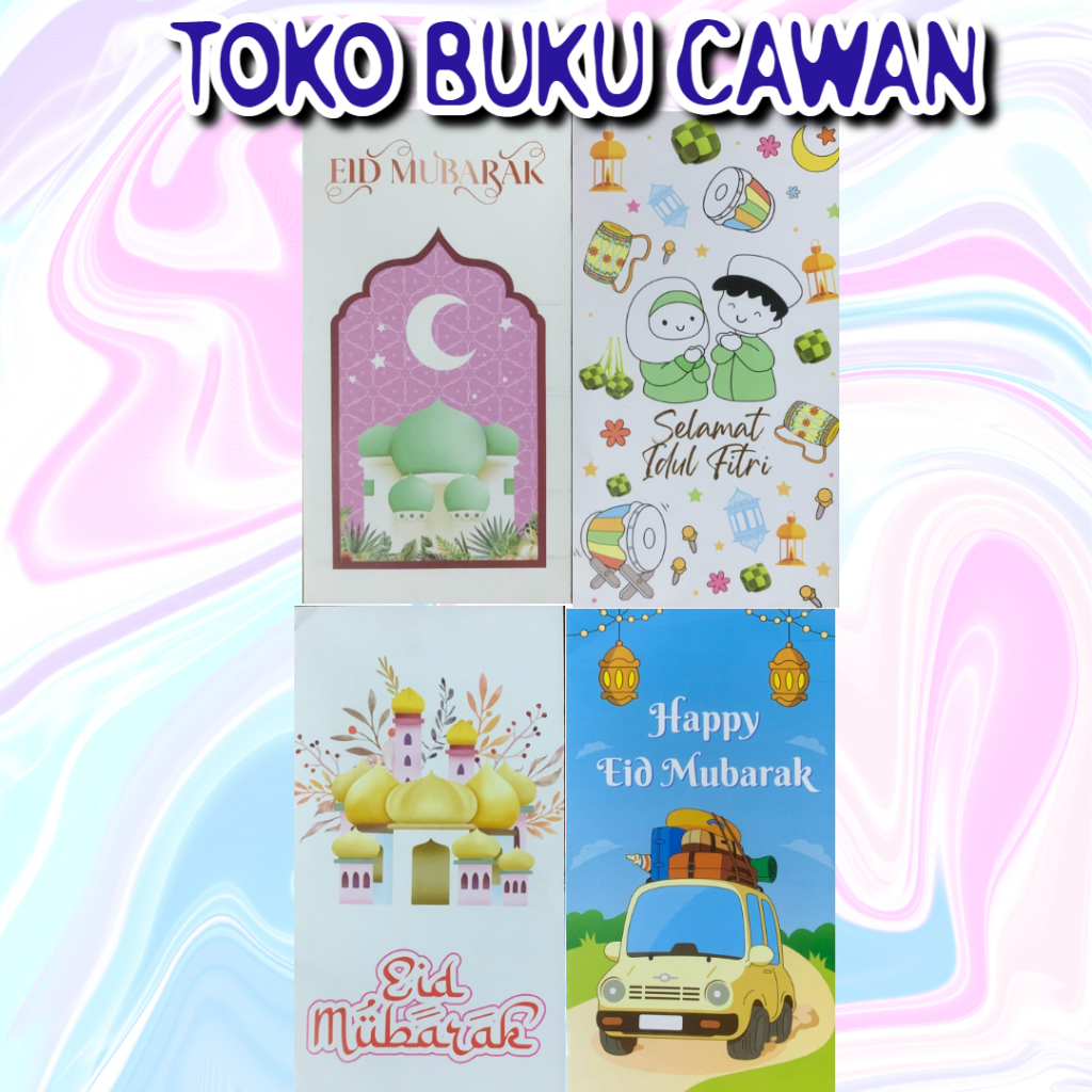 

Amplop THR Lebaran/ Angpau Lebaran Masjid Premium Besar Isi 50