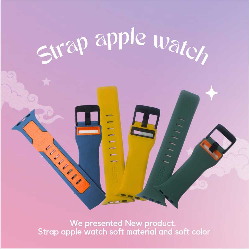 STRAP UA9 SILICONE TALI STRAP FOR IWATCH SERIES 1 2 3 4 5 6 7 8 42MM 44MM 45MM 49MM