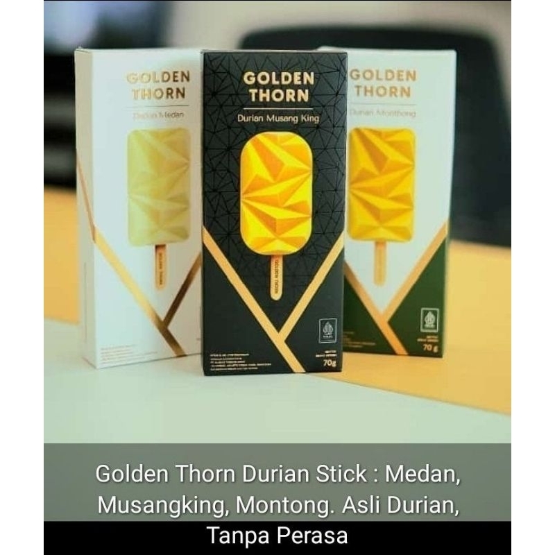 

Ice Cream Durian Golden Thorn Musangking Stick