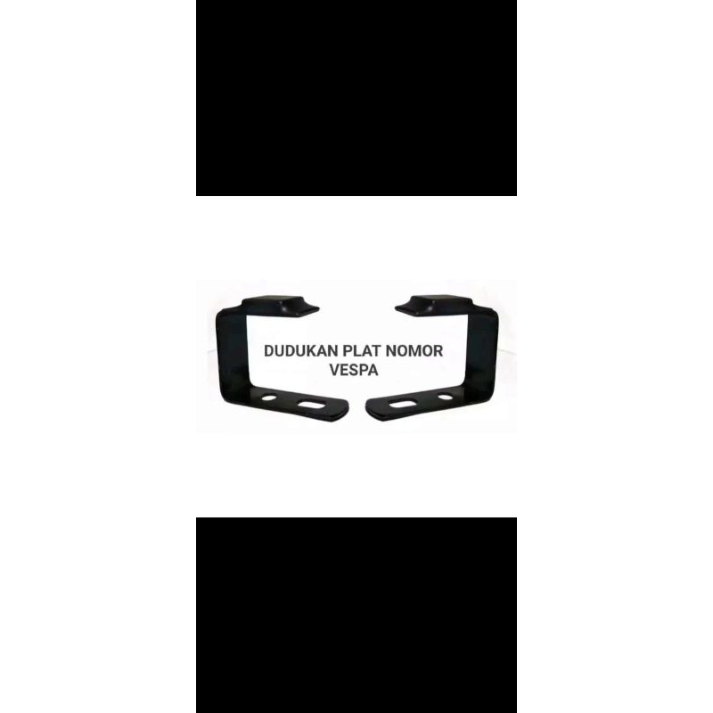 Dudukan plat magnet vespa sprint primavera/Dudukan plat depan magnet motor vespa matic type sprint ,