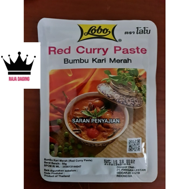 

lobo Red Curry Thailand 50gr