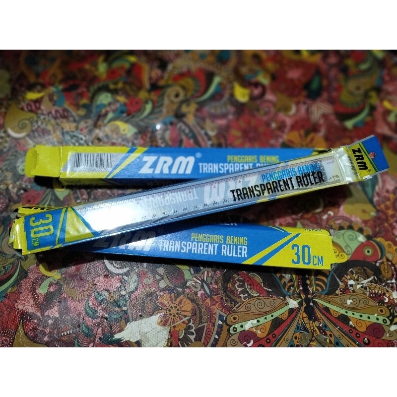 

Penggaris transparan bening \ penggaris 30cm \ penggaris plastik \ 1pk isi 12pcs