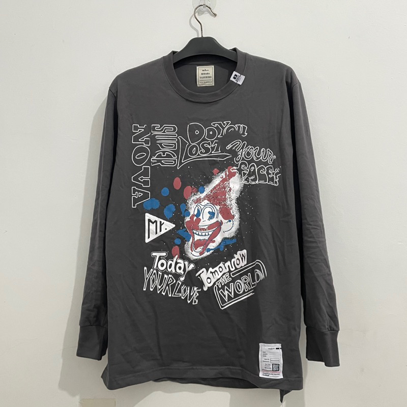 Maison Mihara Yasuhiro Clown Print shirt Second