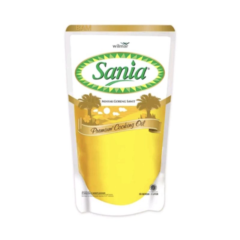 

Minyak Goreng Sawit Sania 1 Liter Refill