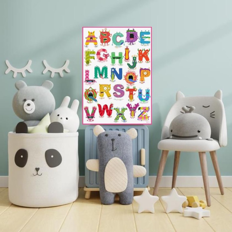 Poster alphabet anak