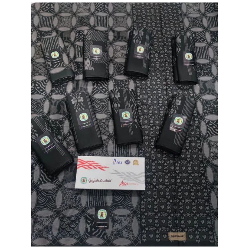 GAJAH DUDUK ASIA KEMBANG KHUSUS HITAM TERBARU