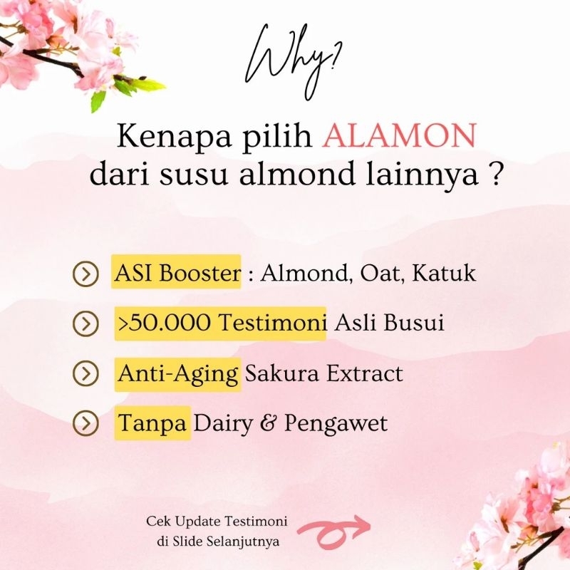 

Almond Milk susu almond