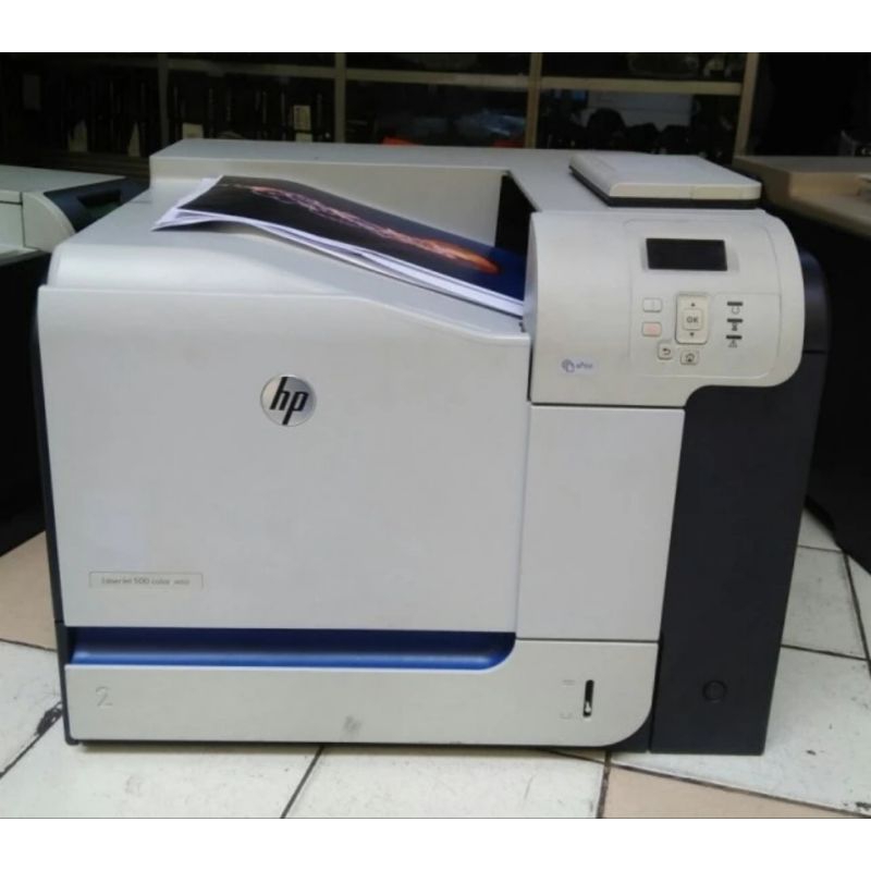 printer hp lasarjet color 500 m551n