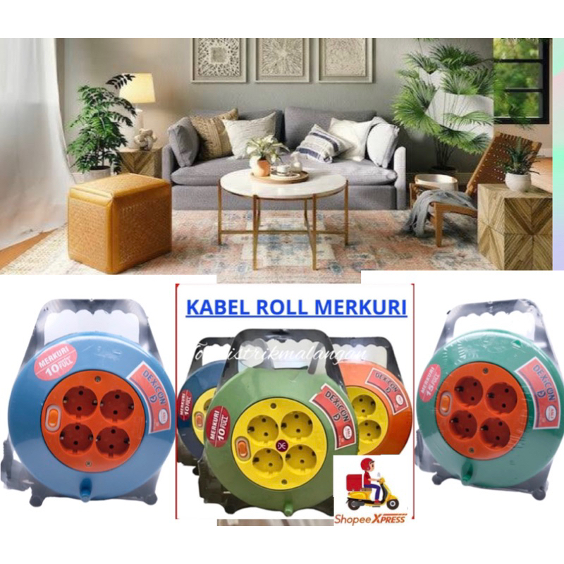 kabel box roll 10 meter 15 meter/kabel roll 10 meter 15 meter