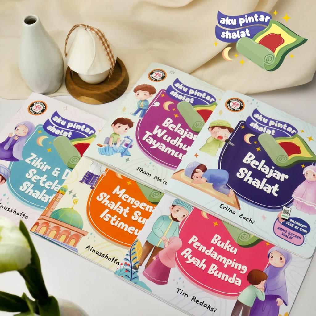ZYD PAKET AKU PINTAR SHALAT - Buku Cerita Anak Islami Islam Muslim Rukun Islam Perintah Allah SWT Ib