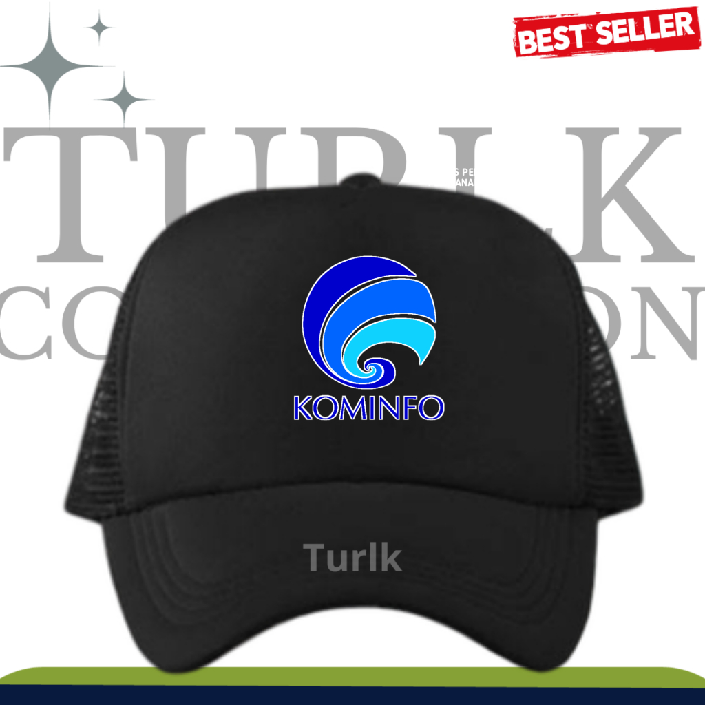 Topi Kominfo Topi Jaring Kominfo Topi Trucker Kominfo