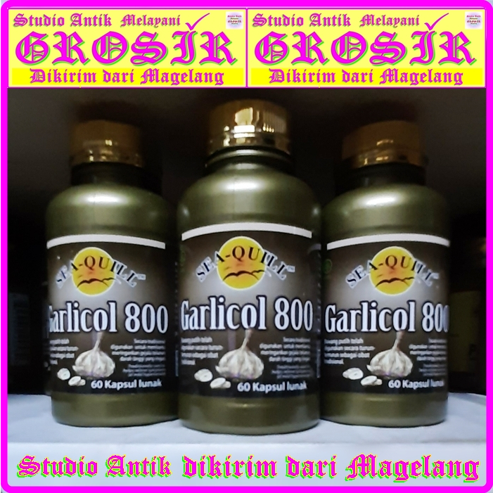 

Sea Quill Garlicol 800 isi 60 - Sea Quill Garlic Forte - Sea Quill Garlicol 60 - Distributor Sea Quill