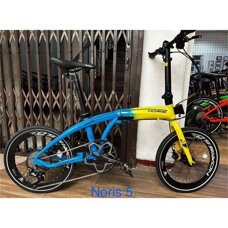 SEPEDA LIPAT PACIFIC NORIS 5.0 ALLOY 20 INCH HYDRAULIC 10 SPEED SHIMANO DEORE PROMO